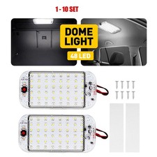 2-20x 12v Inside Car 48led Roof Light Dome Ceiling Lamp Rv Camper Trailer Truck 2-20x 12v Inside Car 48led Roof Light Dome Ceiling Lamp Rv Camper Trailer Truck