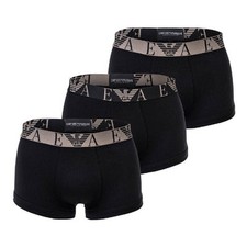 Emporio Armani 3-Pack Monogram Trunks