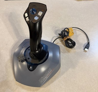 Logitech WingMan Extreme Digital 3D Joystick PC Flight Sim Retro Gaming USB
