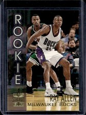 1996-97 Topps Stadium Club Ray Allen Rookies Series Two Rookie RC #R19 Bucks