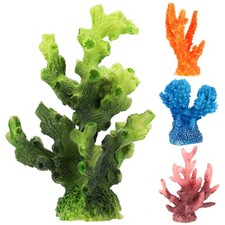 4Pcs Assorted Color Resin Coral Decor Durable DIY Fish Tank Landscape Plants