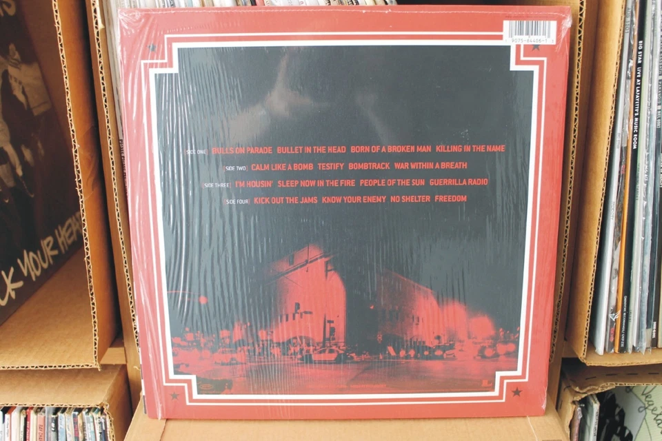 Rage Against the Machine Live at the Grand Olympic Auditorium Epic 2 LP M- - Image 2 of 2