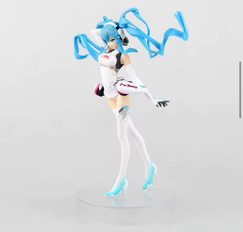 18CM Anime Hatsune Miku Racing Figure 2014 Model Toy Gift New With Box - Bild 4 von 6