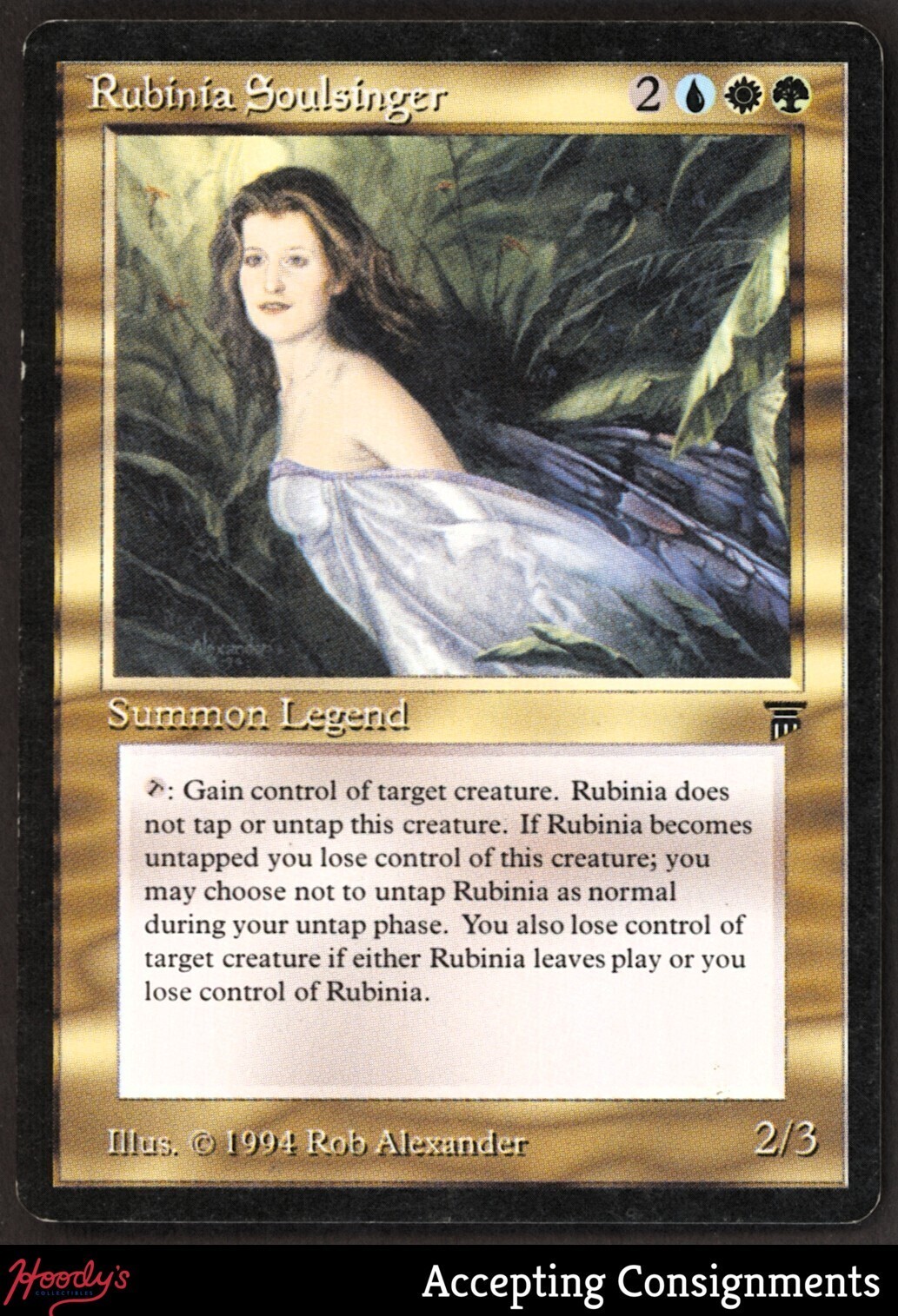 1994 Magic: The Gathering Legends #NNO Rubinia Soulsinger