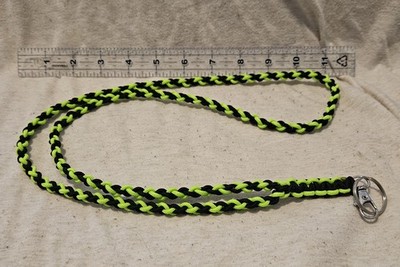 550 Paracord 40''  Neck Lanyard With 1.5'' Lobster Clasp Swivel Trigger Hook