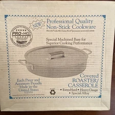 VOLLRATH Pro-HG 12” Covered Roaster Casserole Handles & Lid 50744 New