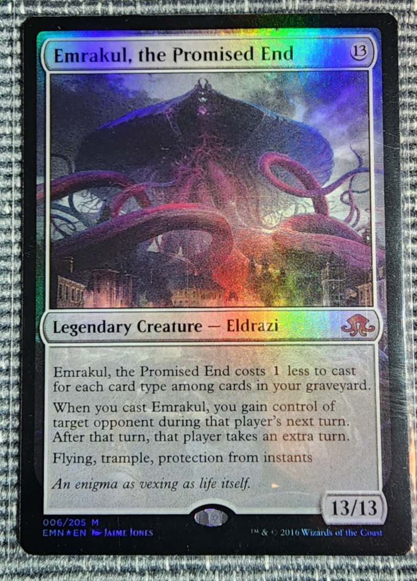2016 MTG Eldritch Moon - Emrakul, the Promised End 006/205 - FOIL