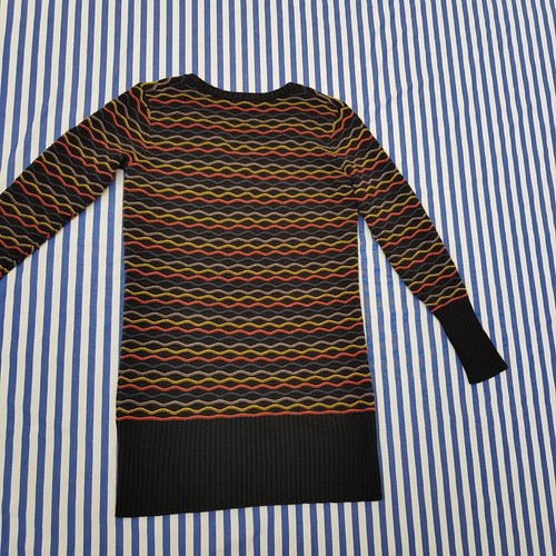 Hübsche Strickkleid / langer Pullover von Skunkfunk (SKFK), 42, schwarz, bunt - Bild 9 von 20