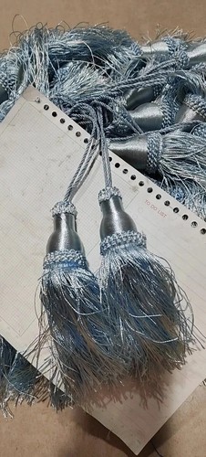 10cm Luxury Silky Tassels - Craft Sewing Decoration Costume Traditional Colours - Picture 16 of 49