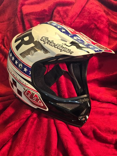 TLD Troy Lee Designs GP Air Helmet; Star White, XL