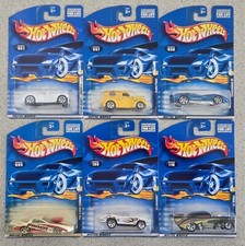 HOT WHEELS LOT OF SIX DIE-CAST VEHICLES MATTEL 2001