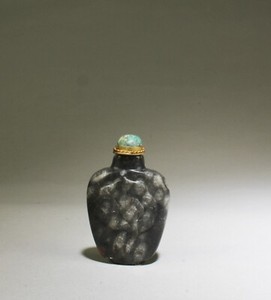 A Jadestone Snuff Bottle
