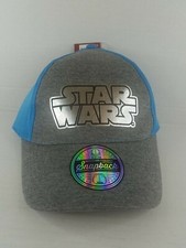 NWT Boys / Youth Blue  Gray Star Wars Hat / Cap New with Tags Disney