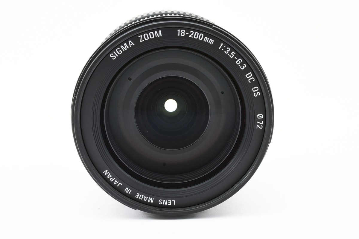 Excellent] Sigma 18-200mm f/3.5-6.3 DC OS Zoom Lens for Canon from