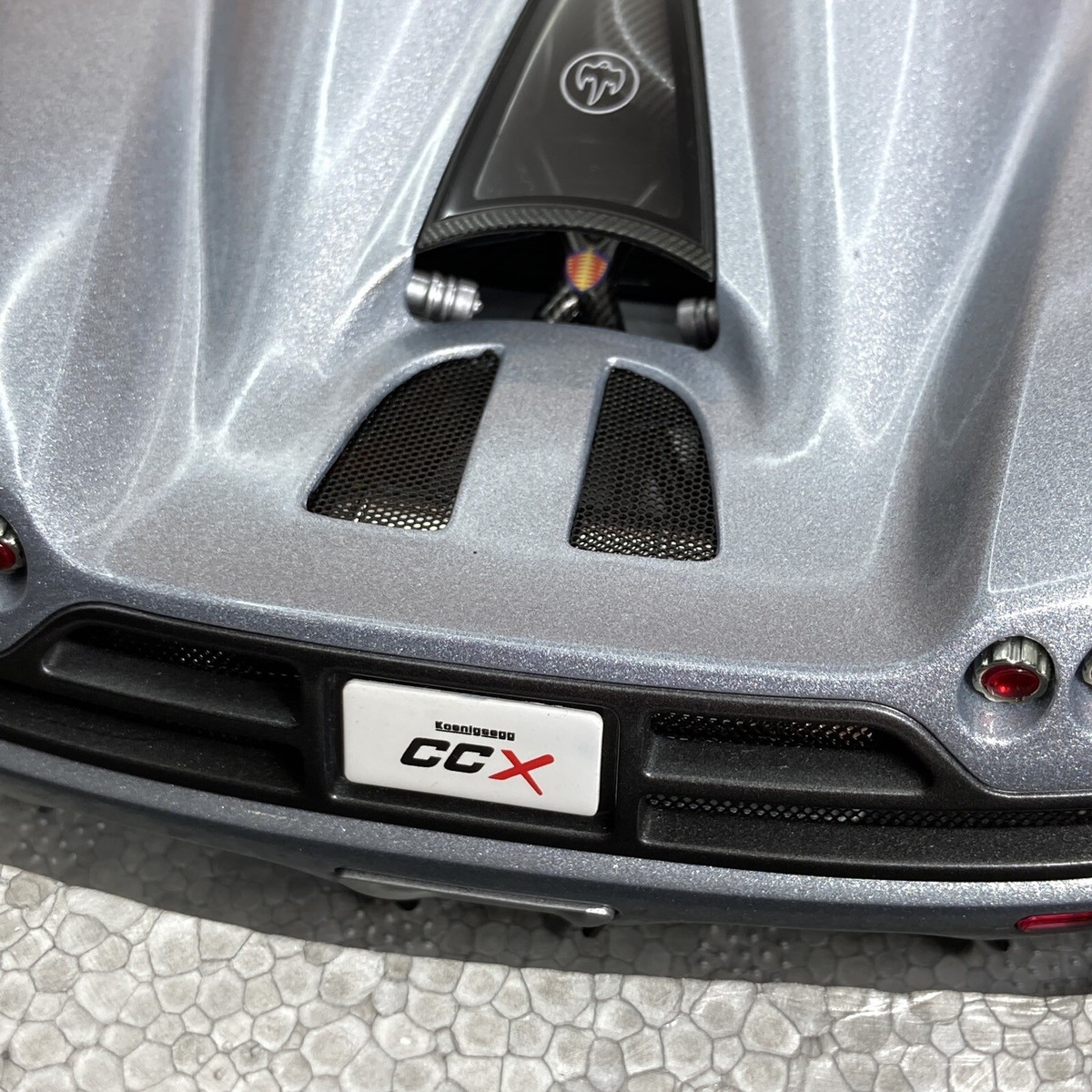 AUTOart 1/18 KOENIGSEGG CCX silver signature Diecast Rare