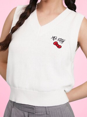 XO Kitty Hello Kitty Sweater Vest XL NWT Forever 21