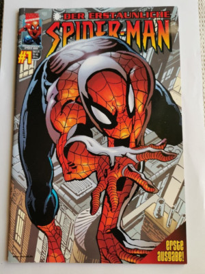 Marvel Germany Comics Spiderman No. 1 -- The Amazing Spider Man Comic