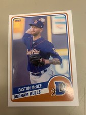 Easton McGee Card 2022 Durham Bulls Team Card