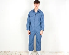 ECLAIR x Bragard Made in France 1983 Men L French Work Boilersuit Overallas vtg