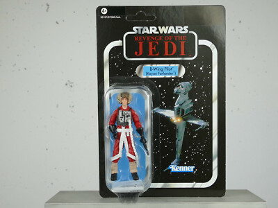 STAR WARS TVC B-WING PILOT KEYAN FARLANDER VC63 REVENGE VINTAGE COLLECTION MOC