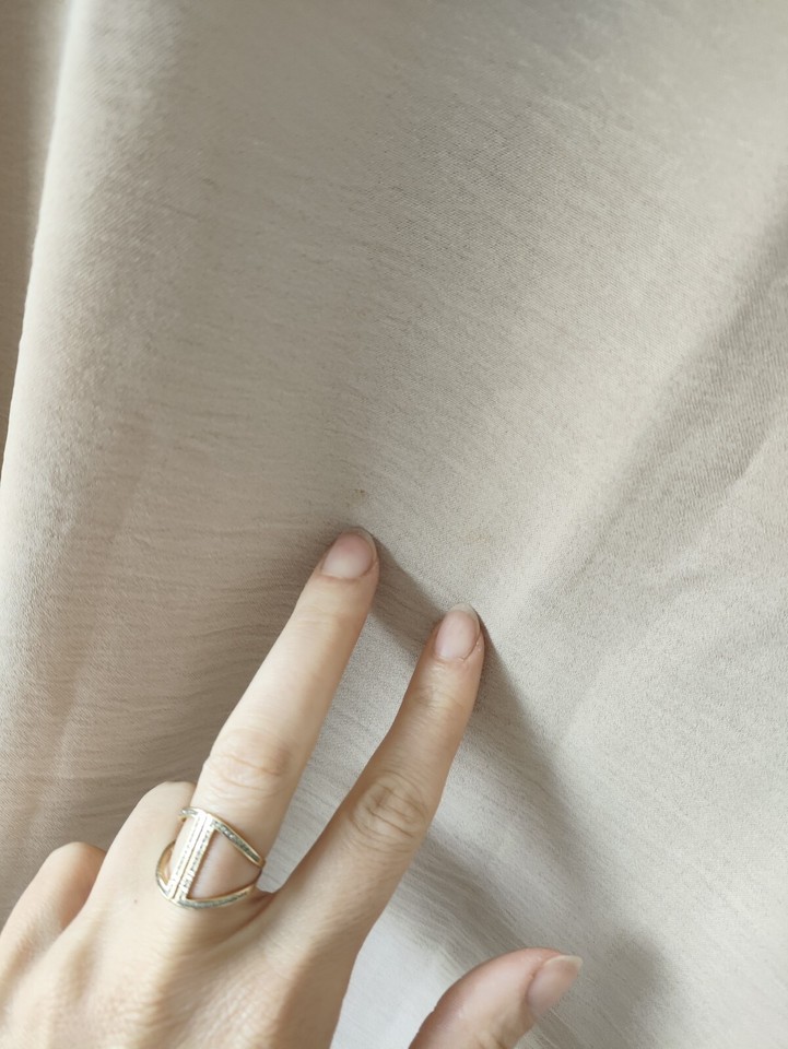 Passion Womens beige Blouse top Size 18 20 Summer Casual Long Sleeve