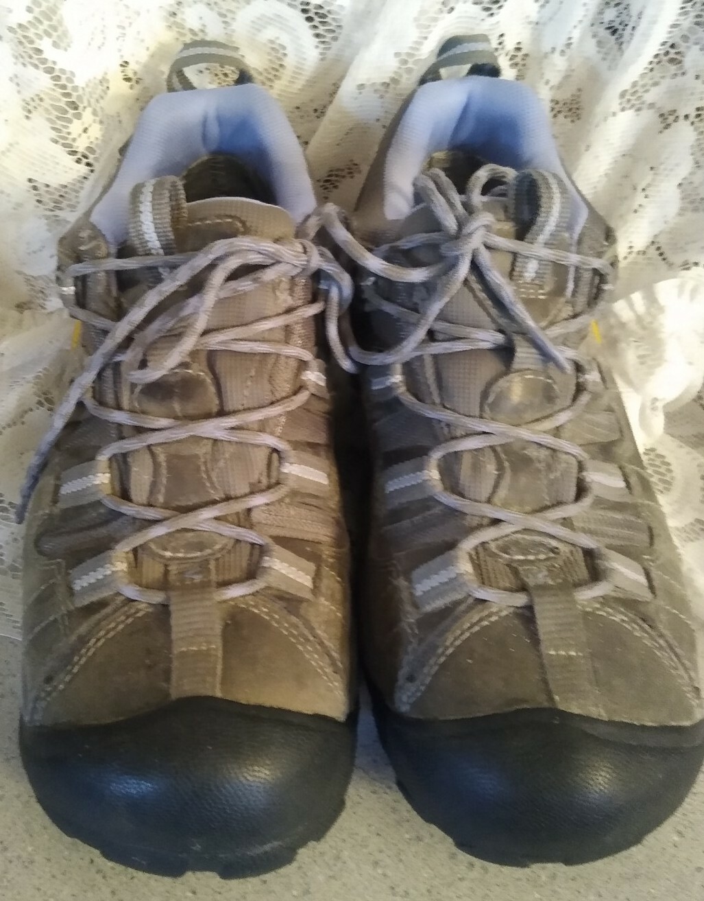 Scarpe da trekking KEEN DRY impermeabili robuste da lavoro utility taglia 8 grigio 1013181 Targhee