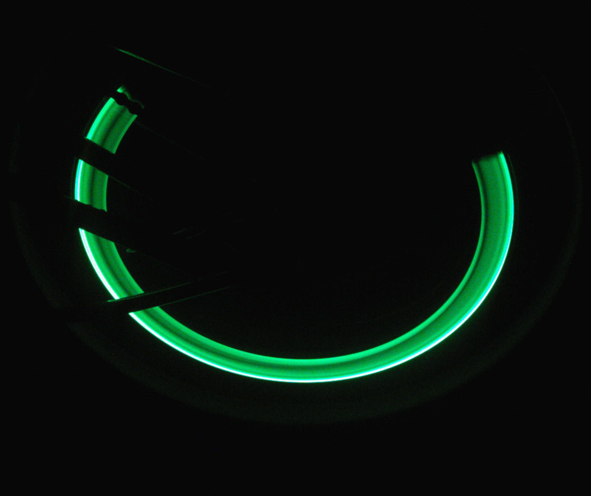 4 X NEON LED VALVE STEM CAR RIMS TIRE LIGHTS FITS AUDI BMW GEO MAZDA