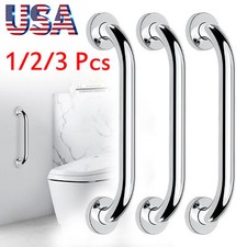 1-3X Stainless Steel Grab Bar Bathroom Safety Handicap Shower Tub Handle Support