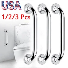 1-3X Stainless Steel Grab Bar Bathroom Safety Handicap Shower Tub Handle Support