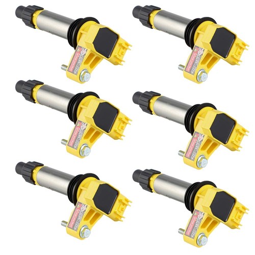 6 Pack Spark Plugs and Ignition Coils UF569 For 2010-2015 CHEVY TRAVERSE 3.6L US - Picture 10 of 13