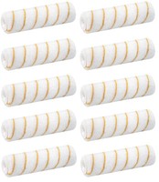 10 StüCk Malerwalze Gelbfaden Walze 25Cm Kern 48Mm Flor 12Mm Farbwalze Walze