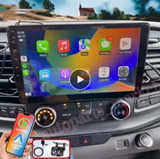 10.1"  Carplay Android 14 For 2020-2024 Ford Transit 250 350 Radio GPS FM