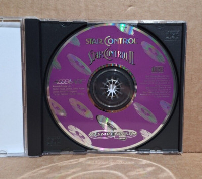 Star Control Collection (PC, 1995) - UK Version - Disc Only w/ Repro Art, Tested