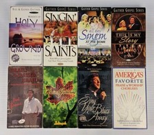 Bill Gaither Vintge Mixed Lot Of 8 VHS Christian Gospel Music Praise  Worship