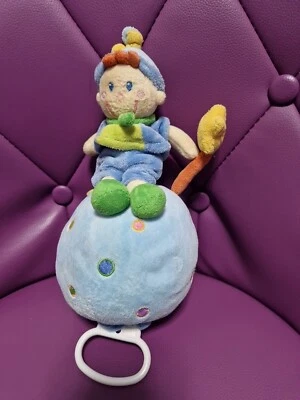 Doudou Clown Bleu Musical Nicotoy Kiabi - Photo 1/2
