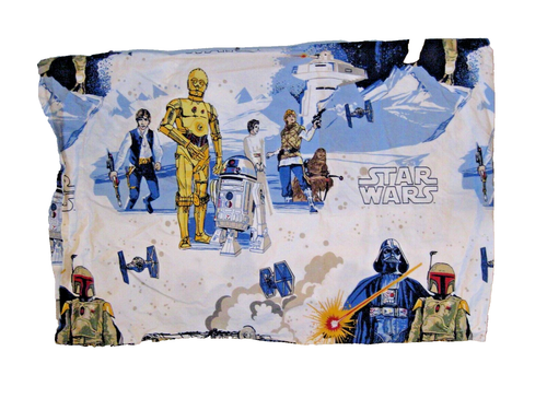 Pottery Barn Kids Star Wars Empire Strikes Back Standard Pillowcase 100% Cotton