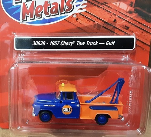 Camión de remolque Chevy Gulf HO 30639 1957 1957 Mini Metals Classic Metal Works | Zustand: New