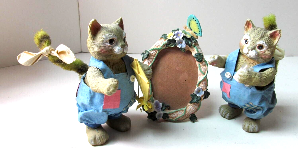 Vintage Midwest Importers Pair Cats 5