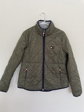 Women's Tommy Hilfiger Women's Size Small Quilted Jacket Olive Classic