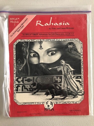 TSR6064 RPGA1 Rahasia Dungeons & Dragons Adventure Module - Picture 13 of 13