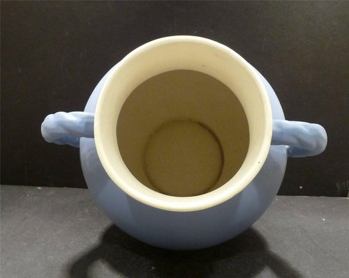 Colorado Coors Berthoud Matte Blue Vase - 8" - MINT - Picture 5 of 7