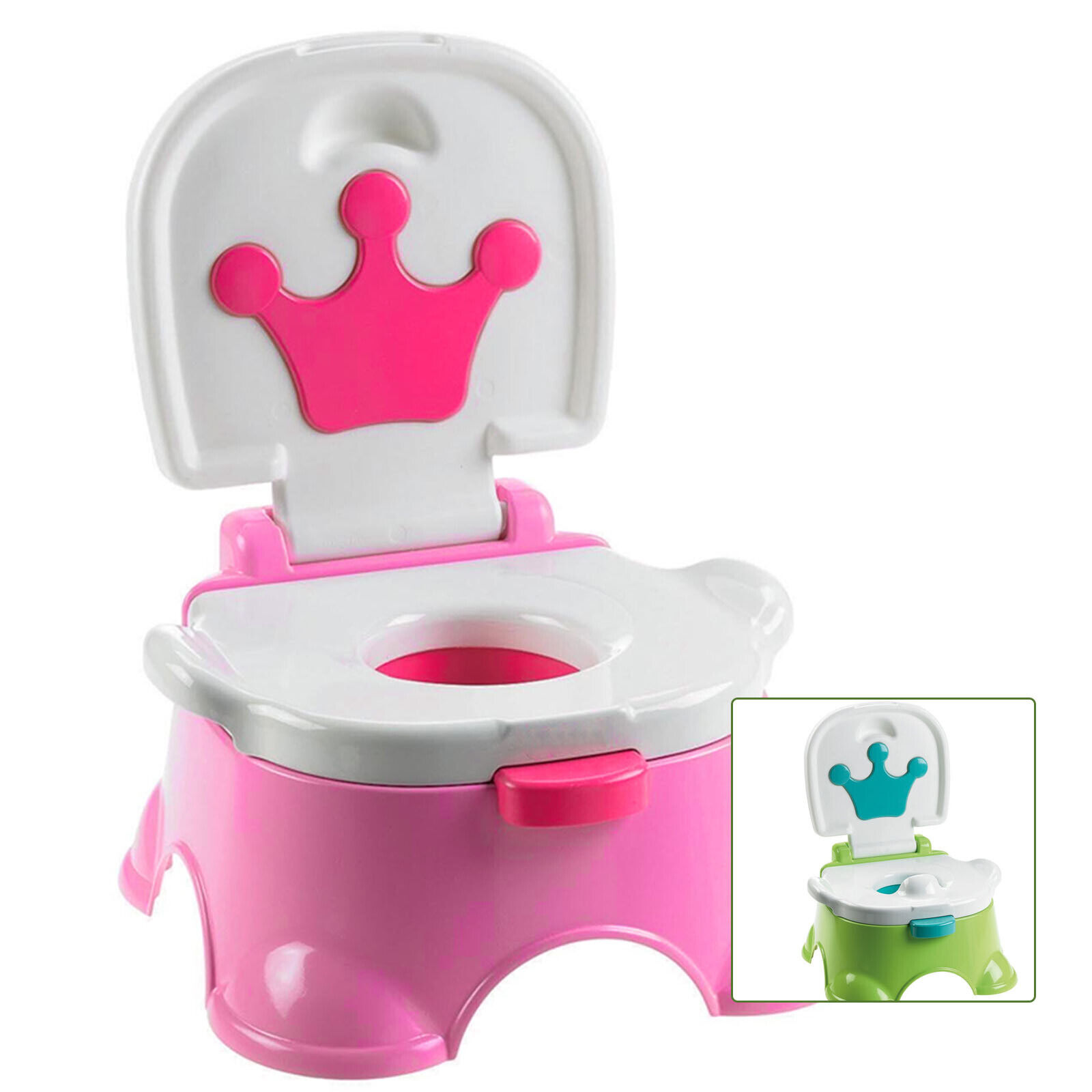 3 In 1 Baby Potty Training Urinal Music Crown Fun Toddler Toilet Trainer