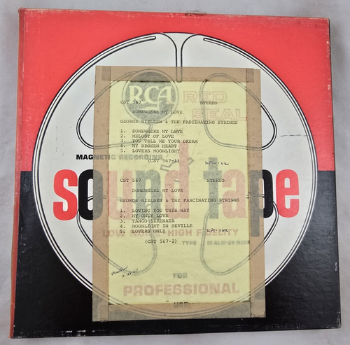 Somewhere My Love - Fascinating Strings 1/4" 15 IPS Reel Master Tape CST-567