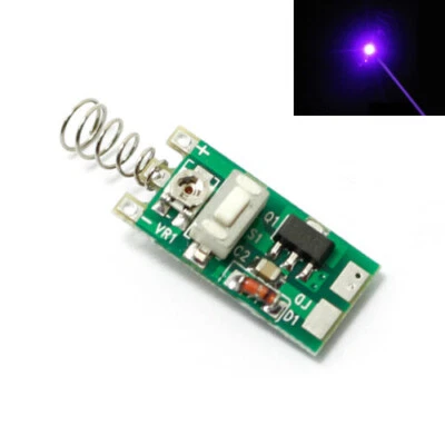 Q-BAIHE 3-5V Power Supply Driver for 5-100mw 405nm Violet/Blue Laser Diode Module