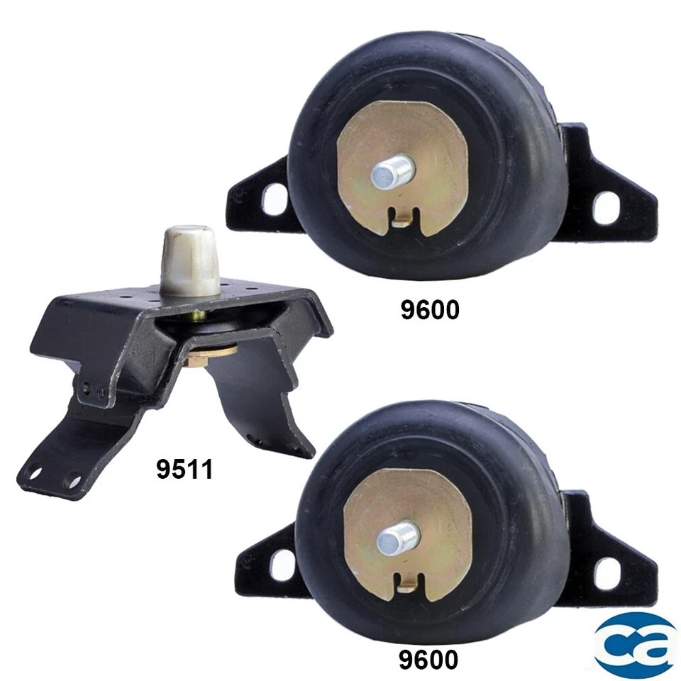 Montagens de motor e montagem de transmissão 3 peças conjunto para 03-09 Lexus GX470 4.7L AT - Imagem 4 de 4