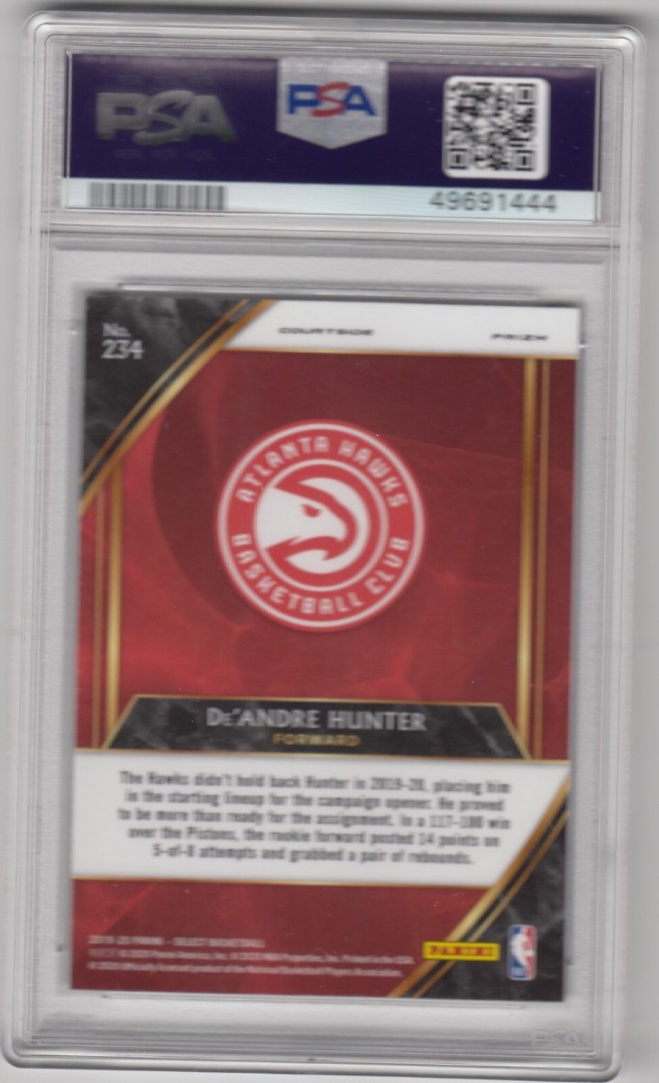 PSA 9 De'Andre Hunter SP RC ▫ 2019-20 Select Courtside PSA 9 De'Andre Hunter SP RC ▫ 2019-20 Select Courtside