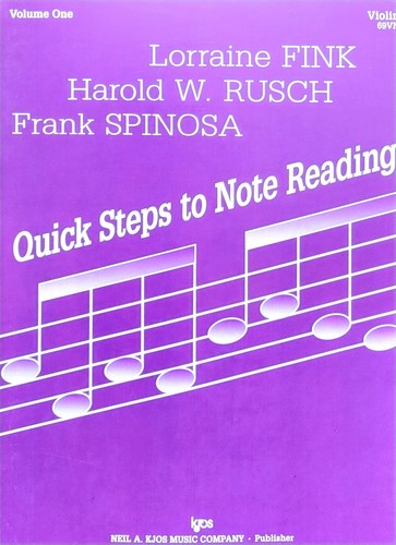 Quick Steps To Note Reading, Vol 1 - Violin - 第 1/4 張圖片