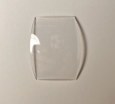 Genuine Sapphire rectangle crystal for Patek Philippe, small signs of wear