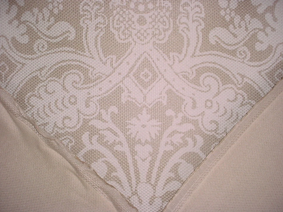 Tecido para estofamento de cortina de linho 6-1/2Y Clarence House 34251 Augusta damasco - Imagem 3 de 4