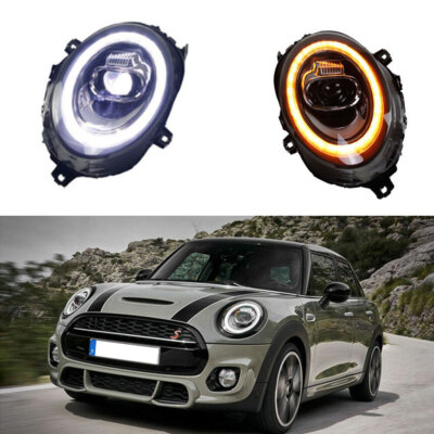 Für BMW MINI F56 Scheinwerfer Montage Halogen Linse Projektor HID LED DRL 14-19